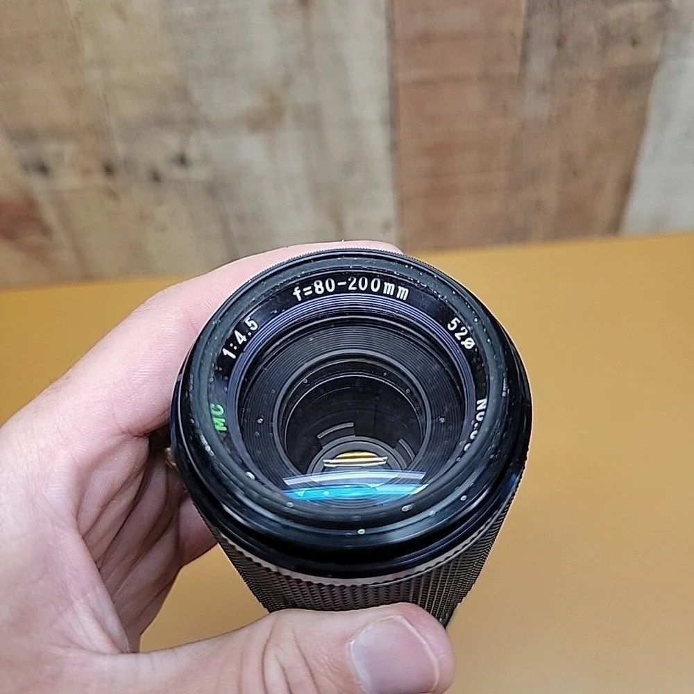 HOYA 52mm Skylight 1B No. 919043 1:4.5f = 80 - 200mm Lens Formula 5